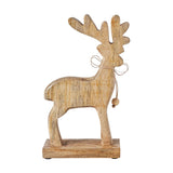 Reindeer Wooden Figurine-Lange General Store