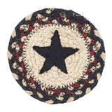 Colonial Star Braided Coasters-Lange General Store