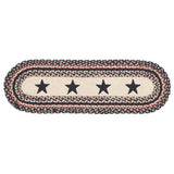 Colonial Star Stair Tread Rug - Oval-Lange General Store