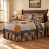 Rockford Quilt bedroom with revised bed-foot proportions