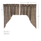 Rockford Swag Curtains-Lange General Store