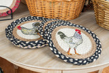 Rocky Rooster Trivets Set-Lange General Store