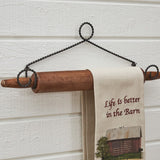 Rolling Pin Towel Holder-Lange General Store