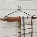 Rolling Pin Towel Holder-Lange General Store