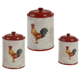 Rooster Day Canister Set-Lange General Store