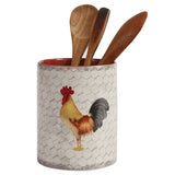 Rooster Day Utensil Crock-Lange General Store