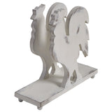 Rooster Wood Napkin Holder-Lange General Store