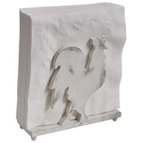 Rooster Wood Napkin Holder-Lange General Store