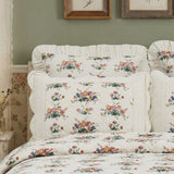 Roselynn Cottage Floral Ruffled Euro Sham-Lange General Store