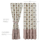Roselynn Cottage Panel Curtains-Lange General Store