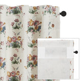 Roselynn Cottage Panel Curtains-Lange General Store