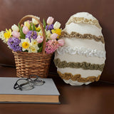 Ruffled Egg Pillow-Lange General Store