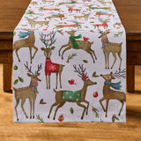 Run Run Reindeer Table Runner 54"