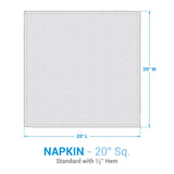 Rustic Blooms Napkins-Lange General Store