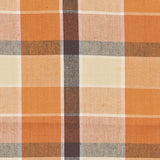 Rustic Fall Porch Plaid Cotton Cloth Napkins Set of 4