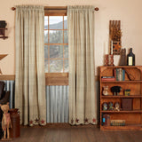 Abilene Star Panel Curtains-Lange General Store