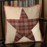 Abilene Star Quilted Pillow-Lange General Store