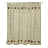 Abilene Star Shower Curtain-Lange General Store