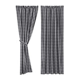 Sable Ann Buffalo Check Blackout Panel Curtain-Lange General Store