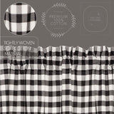 Sable Ann Buffalo Check Blackout Panel Curtain-Lange General Store