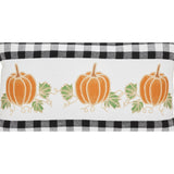 Sable Ann Buffalo Check Pumpkin Patch Pillow-Lange General Store