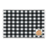 Sable Ann Buffalo Check Pumpkin Placemat Set of 2-Lange General Store