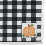 Sable Ann Buffalo Check Pumpkin Placemat Set of 2-Lange General Store