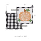 Sable Ann Buffalo Check Pumpkin Pot Holder-Lange General Store