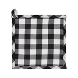 Sable Ann Buffalo Check Pumpkin Pot Holder-Lange General Store