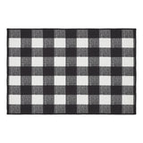 Sable Ann Check Indoor/Outdoor Collection Rugs-Lange General Store