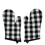 Sable Ann Check Oven Mitt-Lange General Store