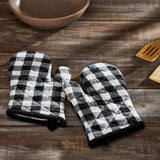 Sable Ann Check Oven Mitt-Lange General Store