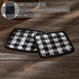 Sable Ann Check Pot Holder-Lange General Store