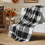 Sable Ann Check Woven Throw
