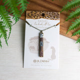 Safari Vertical Bar Necklace-Lange General Store