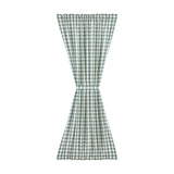 Sage Ann Buffalo Check Door Panel Curtain-Lange General Store