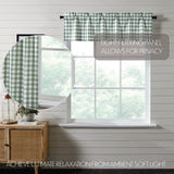 Sage Ann Buffalo Check Valance-Lange General Store