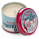 Santa's Naturals Christmas Candle - Winter Berry-Lange General Store