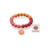 Savannah Red Color Block Charm Bracelet-Lange General Store