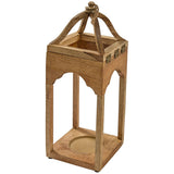 Scalloped Wood Lantern