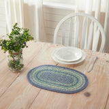 Sea Glass Braided Placemat-Lange General Store