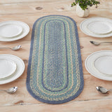 Sea Glass Braided Table Runner - Lange General Store