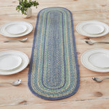 Sea Glass Braided Table Runner - Lange General Store