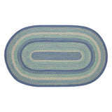 Sea Glass Collection Braided Rugs - Oval-Lange General Store