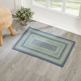 Sea Glass Collection Braided Rugs - Rectangle - Lange General Store