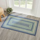 Sea Glass Collection Braided Rugs - Rectangle - Lange General Store