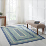 Sea Glass Collection Braided Rugs - Rectangle - Lange General Store