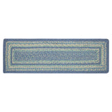 Sea Glass Rectangle Stair Tread Latex Rug-Lange General Store