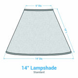 Sea Shell Embroidered Lamp Shade