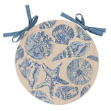 Seashell Braided Chair Pad-Lange General Store